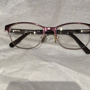 Tory Burch Pink and Black Eyeglasses
